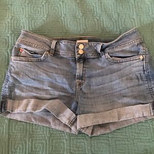 Hudson stretch denim shorts